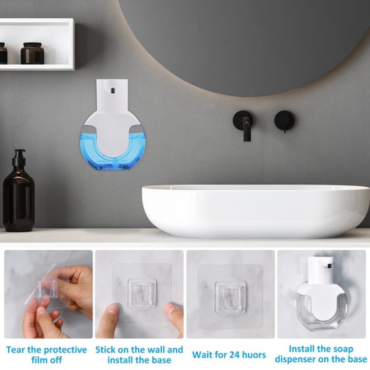 1-set-soap-dispenser-automatic-sensing-soap-dispenser-washing-wall-mounted-infrared-sensor-foam-version