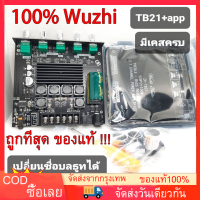 [?พร้อมส่ง?] แอมป์จิ๋ว ยี่ห้อ Wuzhi Audio รุ่น ZK-TB21 + APP(แท้) 50Wx2 + Sup 100W มี AUX &amp; บลูทูธ 5.0 มีปรีแอมป์ในตัว