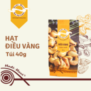 Salted without skin cashew nuts bag 40g HODINAVI, organic