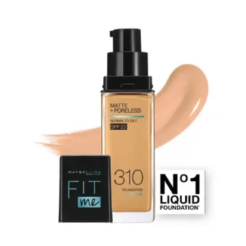 Maybelline New York Fit Me Matte And Poreless Foundation #310 Sun Beige