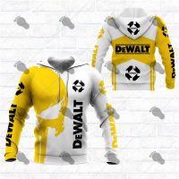 DeWalt-Mens pullovers, fashion jackets, hip-hop hoodies, casual wear, Harajuku sweatshirts, oversized clothing, sports tops