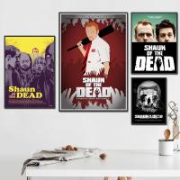 shaun of the dead movie 24x36 Decorative Canvas Posters Room Bar Cafe Decor Gift Print Art Wall Paintings Drawing Painting Supplies