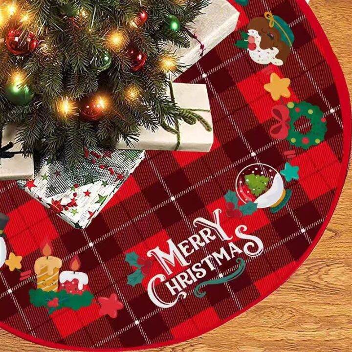 Christmas Tree Skirt Christmas Tree Floor Mat Tree Mat Creative and
