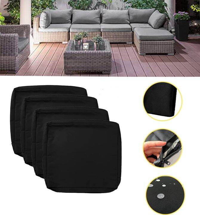 1-4-pieces-sofa-cushion-cover-garden-outdoor-cushion-replacement-cover-waterproof-chair-seat-cushion-sofa-cover-with-zipper