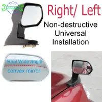 EASYAND Universal Blind Spot Mirrorsสำหรับเครื่องดูดควันรถด้านขวามองหลังBonnetกระจกมุมกว้างการติดตั้งปราศจากความเสียหาย,ขวา