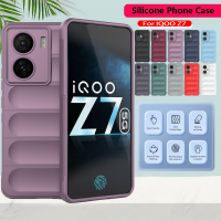 เคสซิลิโคนนิ่มยืดหยุ่นได้สำหรับ Vivo IQOO IQOOZ7X IQOOZ7 Z7X Z7 5G 2023แฟชั่นหรูหราเกราะเคสครอบโทรศัพท์ด้านหลังป้องกันกล้องหล่นสำหรับเคส Z7X IQOO