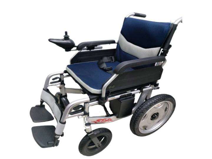 Economical Aluminium Folding Electric Wheelchair E2 Series Lazada