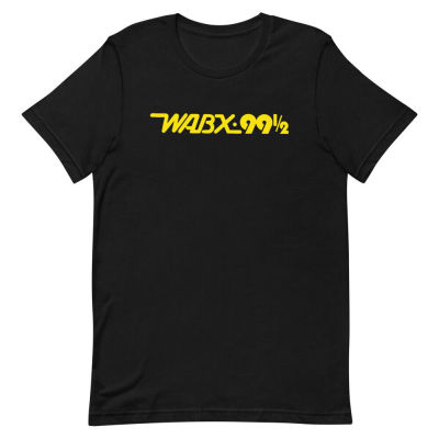 Detroit Radio Wabx 99 995 12 Black Graphic Tee Tshirt