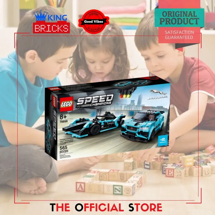76898 LEGO Formula E Panasonic Jaguar Racing GEN2 c Speed Champions for sale online 