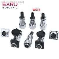 WS16 TQ Z Metal 2 3 4 5 7 9 10 Pin M16 Industrial LED Waterpro of Aviation Connector Panel Mounts Male Plug Female Socket