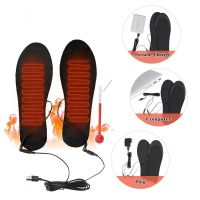 [A Like] USB Heated Shoe Insoles Feet Outdoor Sports Warm Sock Pad Mat Electrically Heating Washable Winter Thermal Unisex