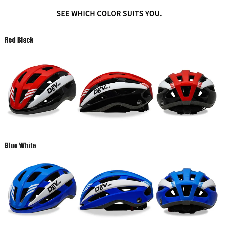 Ultralight Helmet Cycling Ventilated Integrally-Molded Mens Women