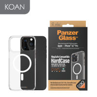 เคสโทรศัพท์มือถือ PANZERGLASS HardCase Mag with D3O for iPhone 15 /15 Pro / 15 Pro Max- Clear