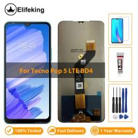 จอแอลซีดีสำหรับ Tecno POP 5 Lte/pop 5 Pro /Spark GO 2022 / BD4/KG5ดิสเพลย์หน้าจอสัมผัส Digitizer โทรศัพท์มือถือประกอบพร้อมเครื่องมือ