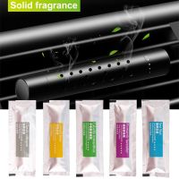 5PCS Car Air Freshener Purifier Solid Perfume Car Styling Solid Diffuser Stick Replacement Cores Conditioning Air Vent Perfum