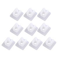 50Pcs Front Bumper Support Splash Shield Clip Nut Screw 90189-06193 Fit for Toyota Avalon Camry Auveco A20895 White Plastic