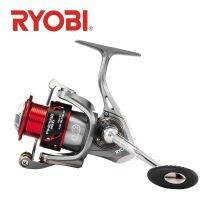 RYOBI FINESSE รอกหมุนสำหรับตกปลา2000/3000/4000/6000/8000 6 + 1ปิดผนึกตัวดึงเบ็ดตกปลาน้ำเค็มอัตราส่วนล้อเกียร์5.0:1/5 1:1