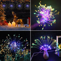 180LED Firework String Lights 8 Modes Waterproof Starburst Lamp DIY Chirstmas Fairy Lights Festival Decoration Lamp with Remote