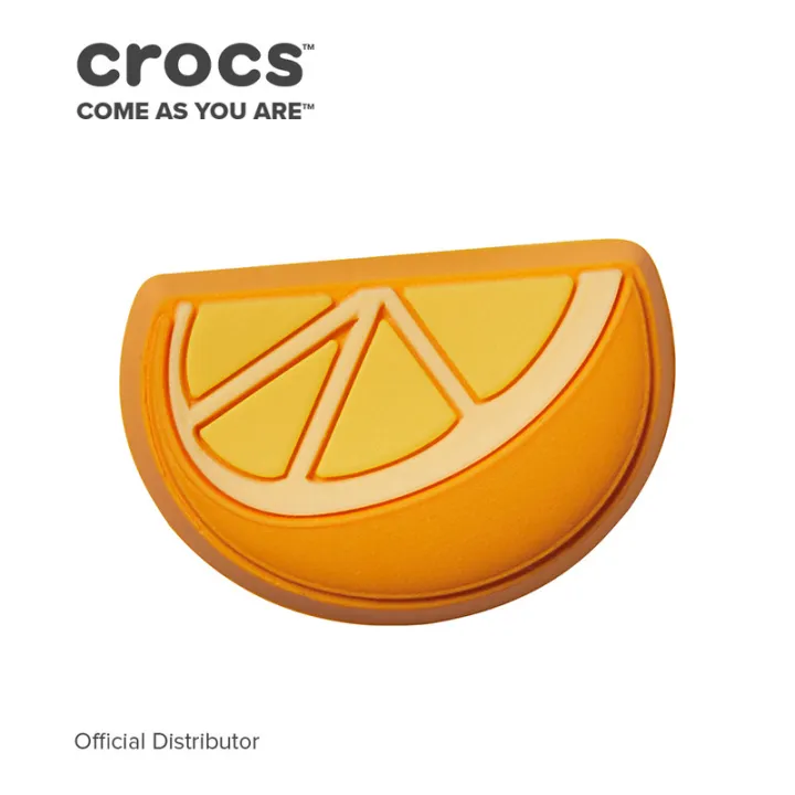 Crocs Jibbitz Charm Orange Slice Lazada PH