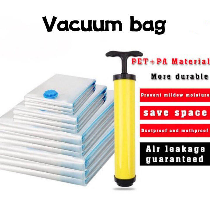Travel Storage Resealable Vacuum Bags Bag Compressed Lazada PH