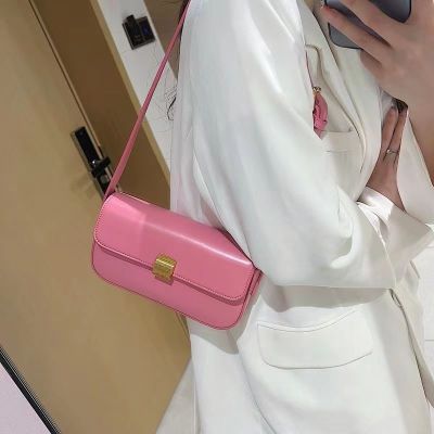 New Luxury Designer Women S Handbag 2023 Trend Armpit Bag Candy Color Pink Tote Bag Female Small Shoulder Bag Ladies Shopper Bag