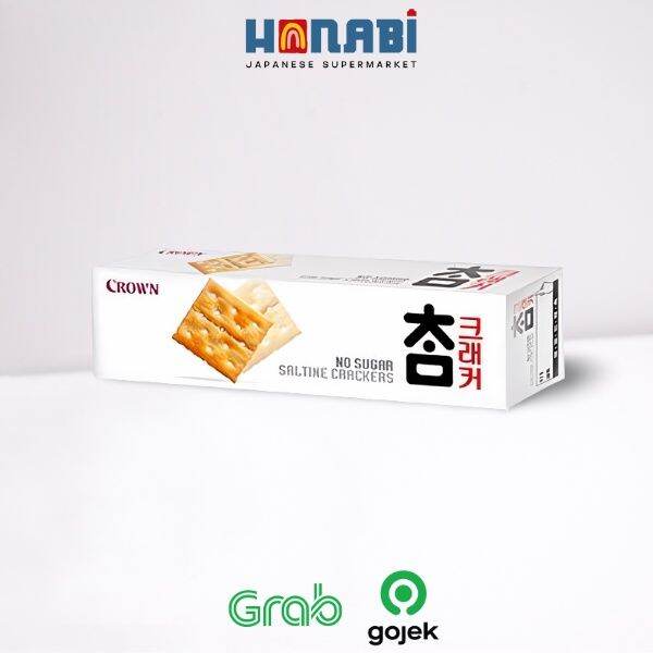Crown Saltine Cracker 56g Biskuit Tanpa Gula Made In Korea Lazada