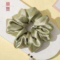 Customized silk large intestine hair ring 100 mulberry head flower does not hurt without trace care 5c headband trendy accessories wholesale Pillow