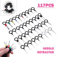 117Pcs Car Terminal Removal Wire Plug Connector Extractor Auto Electronic Devices Plug Puller Release Removal Tools