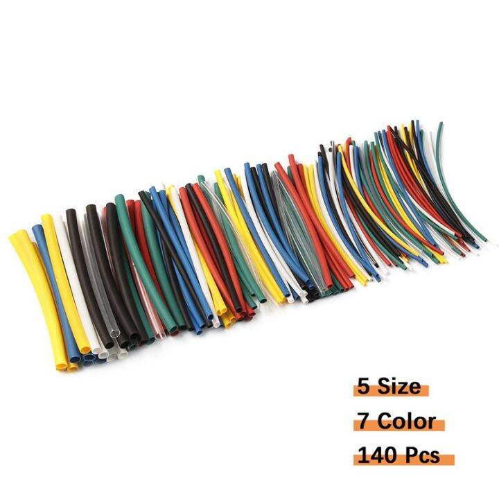 140pcs-car-electrical-cable-tube-kits-heat-shrink-tube-tubing-wrap-sleeve-assorted-colorful-tubing-sleeving-wrap-wire-set-cable-management