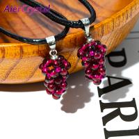 【HOT】๑ 1PC Garnet Exquisite Pendant Womens Necklace Reiki Healing Decoration Original Stone Jewelry