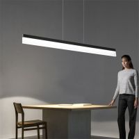 Office Decorative Led Ceiling Lamp Living Room Chandelier Dinning Room Coffee Table Long Hanging Light Fixture Nordic Home Decor