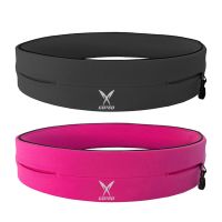 Outdoor Sports Running Cell Phone Stretchy Waist Belt Bags Pocket Fitness Jogging Cycling Anti-Theft Zipper Fanny Pack Belly Bag