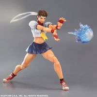 Pa ในประเทศเปลี่ยนเป็น Street Fighter Super Street Fighter 4 Hao Ghost/Sakura/Chunli โมเดลตุ๊กตาเคลื่อนย้ายได้