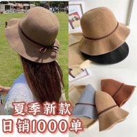 COD tjjs079 （Ready Stock）hat foldable sunscreen all-match bucket hat 帽子 女韩版 可折叠防晒 遮阳帽 荷叶边 日系时尚太阳帽 百搭渔夫帽 乐淘女装旗舰店 03.14