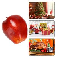 12 Pcs Fruit Apples Artificial Apples Lifelike Simulation Red Apples Home House Decor for Still Life Kitchen Decor