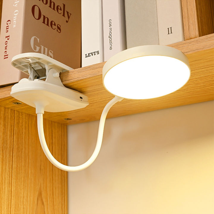 คลิปป้องกันดวงตา-led-โคมไฟตั้งโต๊ะคลิปบน-usb-โคมไฟตั้งโต๊ะ-โคมไฟอ่านหนังสือ-แบบคลิปหนีบโต๊ะ-usb-charging-touch-on-off-switch-clip-desk-lamps-eye-protection-dimming-led-contemporary-small-bedroom-table