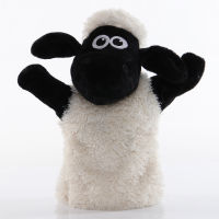 25cm Animal Sheep Hand Puppet Goat Plush Toys Baby Educational Hand Puppets Cartoon Pretend Telling Story Doll Toy for Children