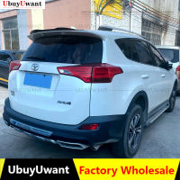 For TOYOTA RAV4 2013 2014 2015 2016-2017 Hatchback Gloss Black High Quality ABS Roof Spoiler Car Rear Wing Spoiler For RAV 4