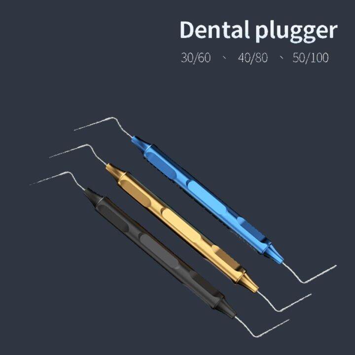 JNSUR 3Pcs Dentistry Vertical Plugger Dental Spreader Root Canal