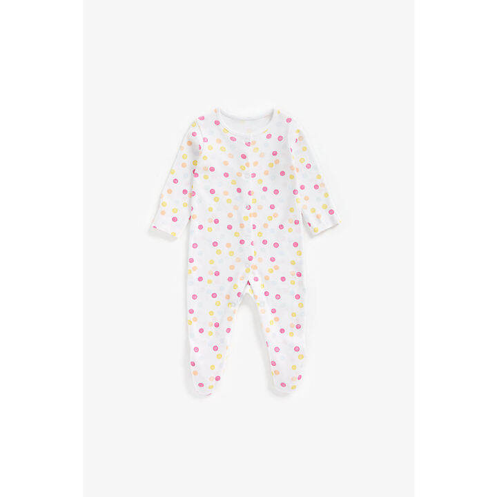 ชุดสลีพสูทเด็กทารก-mothercare-little-dog-sleepsuits-3-pack-za062