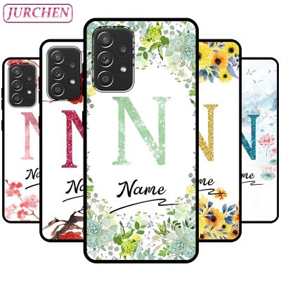 （shine electron）JURCHEN เคสข้อความสั่งทำ,เคสมือถือ JURCHEN สำหรับ Samsung Galaxy S20 S21 FE S9 S8บวก S7 S6ขอบเคสบาง S10E พิมพ์ลายแฟชัน