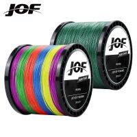 [HOT LIAXLLWISAAZH 534] JOF 4เส้นถักสายการประมง M Ultifilament 300-1000เมตรปลาคาร์พตกปลา10-82lb ถักลวดอุปกรณ์ตกปลา PE สาย