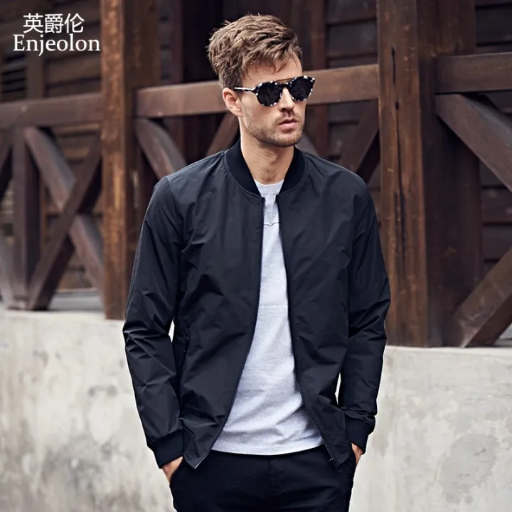 mens slim bomber jacket