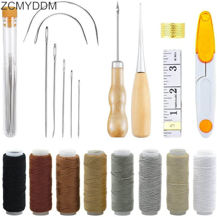 zcmyddm-30pcs-leathercraft-เย็บเบาะชุดซ่อม-awl-thimble-หนังทำงานเครื่องมือ-shoemaker-ผ้าใบซ่อมเครื่องมือเย็บผ้า