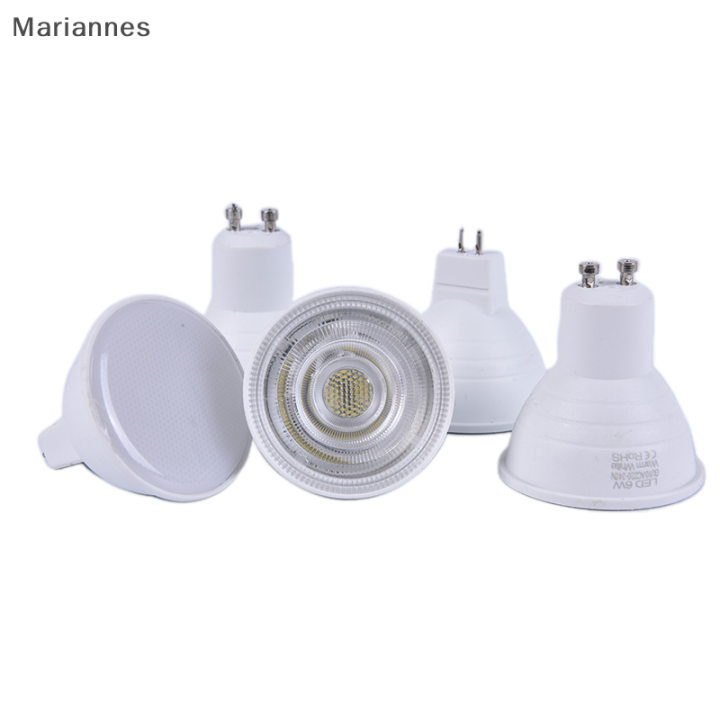 mariannes-gu10หรี่แสงได้สปอตไลท์ไฟ-led-หลอดไฟ-mr16-6w-220v-ไฟดาวน์ไลท์หลอดไฟสีขาว