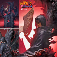 Model โมเดล Figure ฟิกเกอร์ Zuoban Studio จากการ์ตูนเรื่อง Naruto Shippuden นินจาจอมคาถา โอ้โฮเฮะ นารูโตะ ชิปปุเดง ตำนานวายุสลาตัน Itachi Uchiha อุจิวะ อิทาจิ สูง 36 cm หนัก 3.5 kg Ver Anime อนิเมะ การ์ตูน คอลเลกชัน ของขวัญ New Collection ตุ๊กตา manga