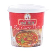 Gia Vị Cà Ri Đỏ hiệu Mae Ploy Hộp 400gr Mae Ploy Red Curry Paste