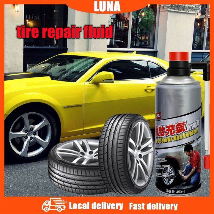 Japan 【Ready Stock】450ml Motorcyle Car Original Koby Tyre Tire Sealer