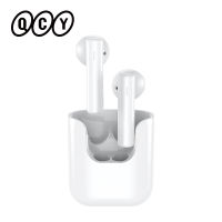 QCY T12 smart wireless earphone semi in ear Bluetooth TWS headphone 13mm driver earbuds low latency headset with MIC HD call