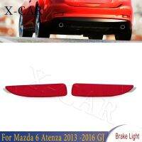 BKC3-51-5M0 BKC3-51-3HX X-CAR สำหรับ Mazda 6 Atenza 2013 -2016 GJ ไฟท้ายไฟเบรก Car กันชนหลังไฟรถยนต์โคมไฟสะท้อนแสง